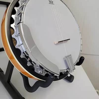 Washburn B10-A - Americana Series 5 String Resonator Banjo w/ Floral-Style Inlays - B-10A image 2