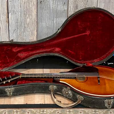 Fantastic Gibson Style A Mandolin 1917 Natural, Original Pickguard & Case, Includes a fresh Pro Setup ! image 21