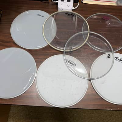Lot - 25 Drum Heads - PDP - Pearl - Evan’s - 20” - 8” - 12” - 13” - 14” - 16” image 6
