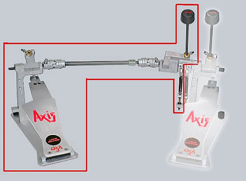 Axis X Longboard Bass Drum Pedal Slave Upgrade w/ MicroTune image 1