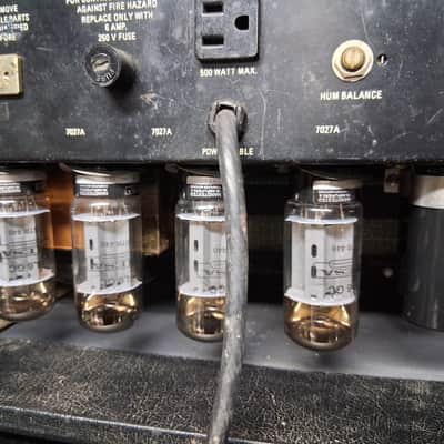 Late 70s Ampeg V-4 100-Watt Guitar Head Fully Serviced with Reverb image 5