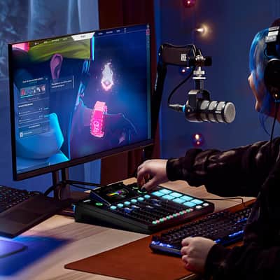 RODE RODECaster Pro Integrated Podcast Production Studio 2018 - Present - Black image 5