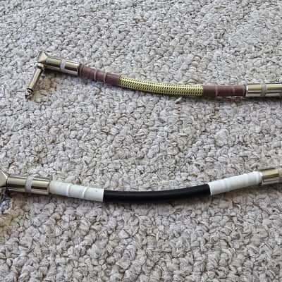 Boss Fender and USA Made Pro Pedalboard Patch Cable Bundle (10 Count) - Right Angle to Right Angle image 5