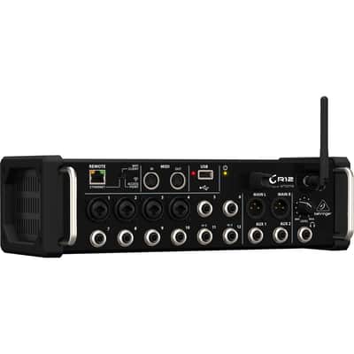 Behringer XR12 12-Input Digital Mixer with 4 Programmable Midas Preamps USB Stereo Recorder image 4