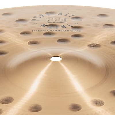 Meinl Pure Alloy Extra Hammered Crash Cymbal 18" image 3