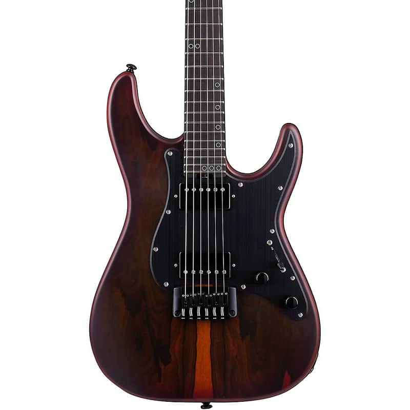 Schecter Guitar Research Sun Valley Super Shredder Exotic HT Electric Guitar Regular Ziricote image 1