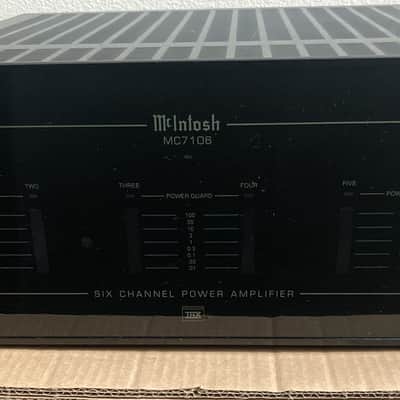 McIntosh MC7106 6 Channel 100-Watt Stereo Solid State Power Amplifier image 1