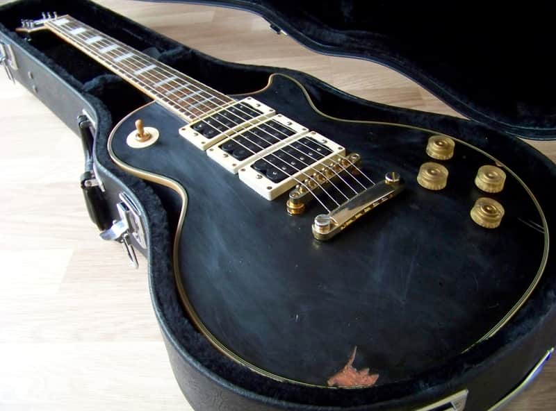 TPP Peter Frampton Epiphone Les Paul "Black Beauty" 3 Pickup "Comes Alive" Tribute image 1
