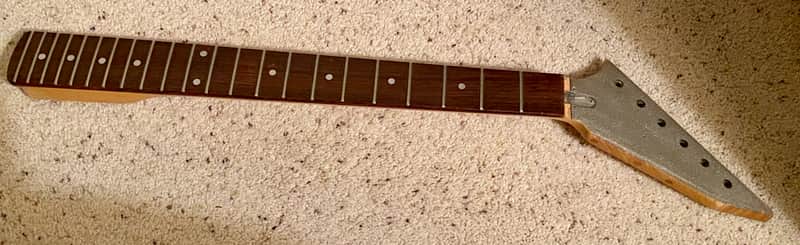 Stratocaster Style Rosewood Neck w/ Pointy Head image 1