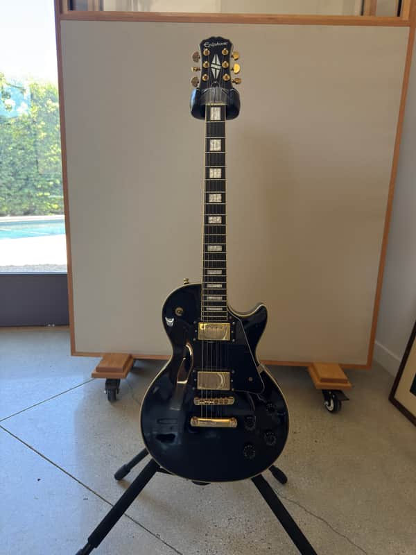 Epiphone Les Paul Custom PRO 2012 - 2019 - Ebony | Reverb
