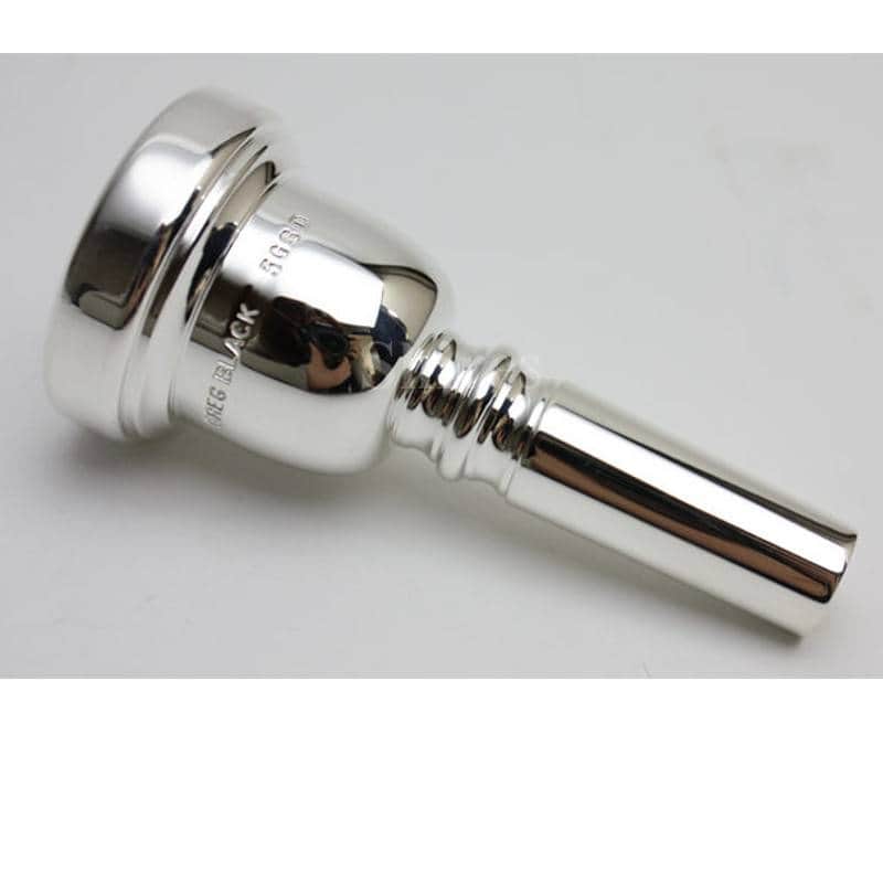 Greg Black 3G-5G Symphony Tenor Trombone Mouthpiece, Large Shank-Regular