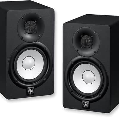 Yamaha HS5 Pair 2-way bass-reflex bi-amplified nearfield studio monitors with 5 inch woofers image 1