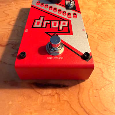 DigiTech Drop Compact Polyphonic Pitch-Shifter 2010s - Red image 2