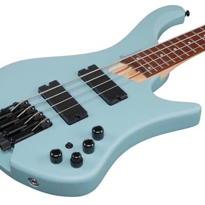 Ibanez EHB Ergonomic Headless Bass 4 String - Purist Blue Matte (EHB600PRM) image 7
