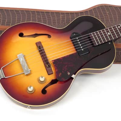 1961 Gibson ES-125 T 3/4 - Sunburst - Rare 3/4 Model! P-90 Pickup image 3