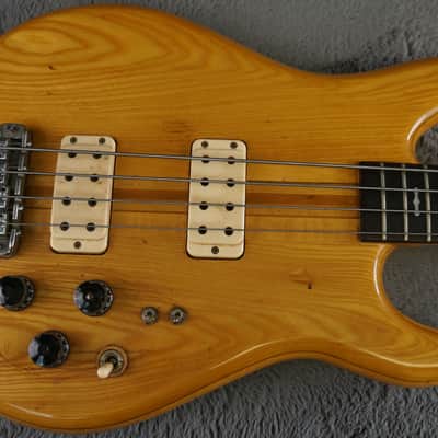 Greco GOB-900 Bass Made in Japan Natural Ash Neck-Through Bass image 6