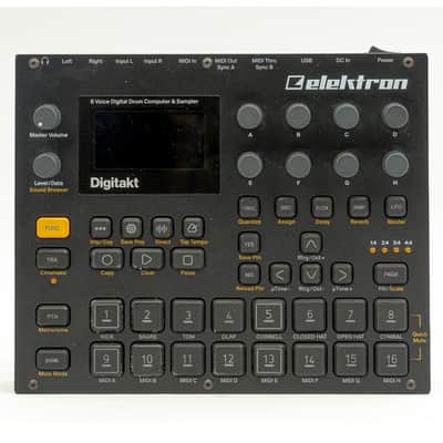 Elektron Digitakt Digital Drum Machine Sampler 8-Track MIDI Sequencer w/ Box PSU image 2