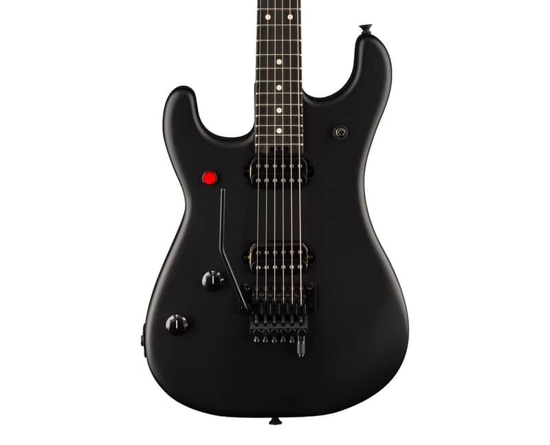 Used EVH 5150 Series Standard Left Handed Electric Guitar - Stealth Black image 1