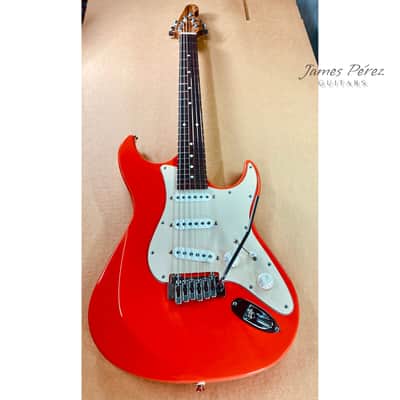 ALL NEW! - LS - Handmade in U.S.A. by Me @ James Perez Guitars 2026 - Fiesta Red image 13