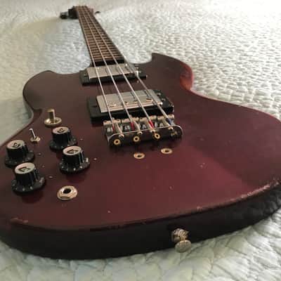 1972 Guild JS II Bass guitar Left Handed image 11