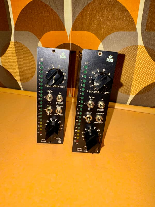 2X IGS Audio Photon 500 Series Opto Compressor Module image 1