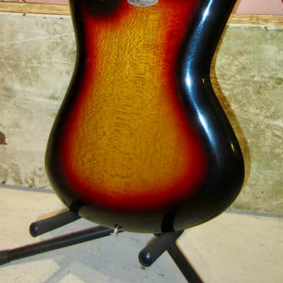 Silvertone 759-1436-1 Solidbody Electric 1960s - Sunburst image 5