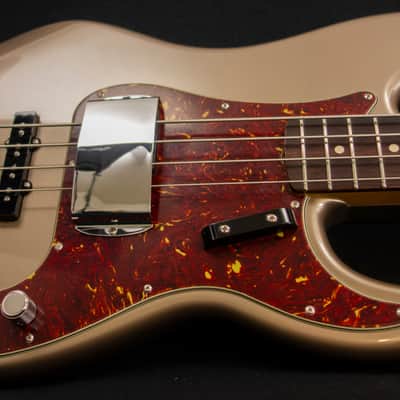 Fender Custom Shop 59 P Bass Special - New Old Stock - Shoreline Gold - 9.6 lbs - Serial # R148614 image 12