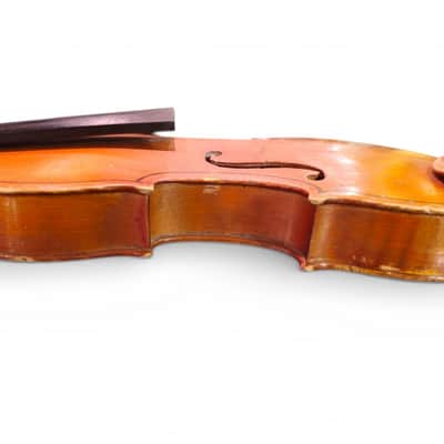 Vintage 1975 Soviet Student Violin 1/8 Moscow Cold War Era with 3 Old Bows & Original Cloth Bag imagen 7