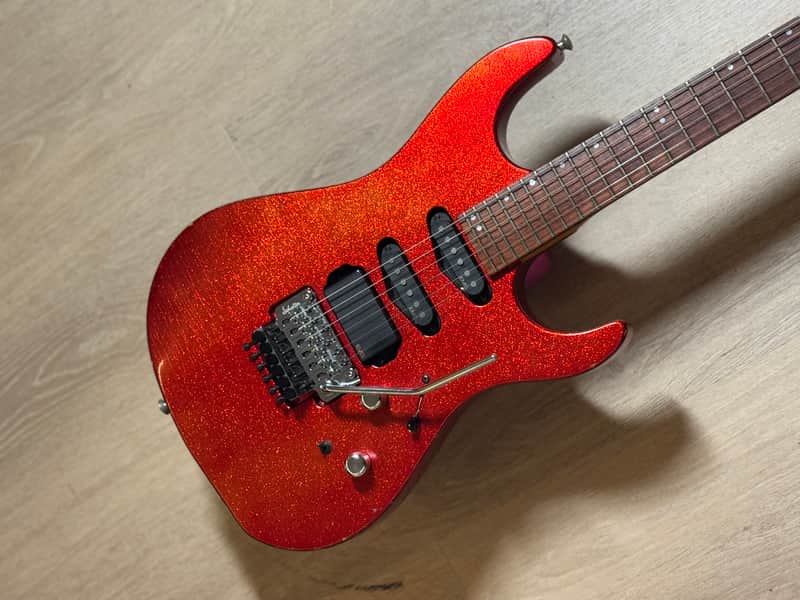 Hamer USA Centaura 1991 – Candy Apple Red / Sparkle Nitro Finish – Custom Shop Quality image 1