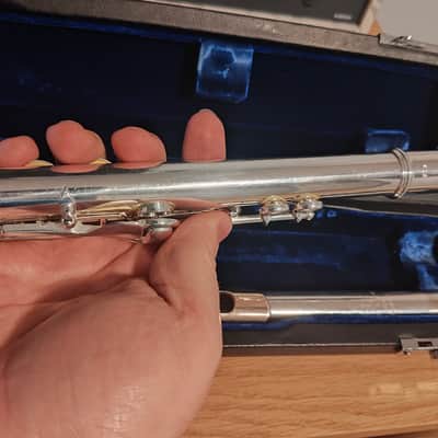 Powell Sonaré PS-601 Flute | Sterling Silver w/ 9k Aurumite Gold Lip Plate | Offset G | Just Serviced image 10