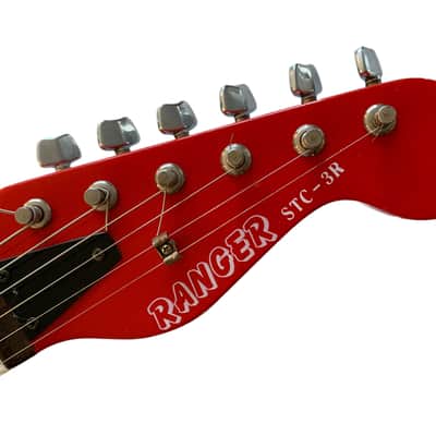 Rare Japan Made Guitar Ranger Stratocaster Style Great Player Lovely Aged Look! image 7