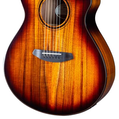 Breedlove Pursuit Exotic S Concert Edgeburst CE Acoustic-Electric Guitar - Koa image 3