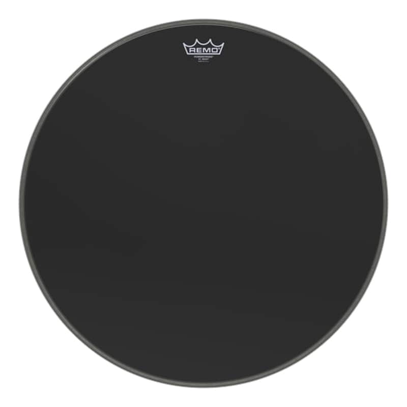 Remo Powerstroke P3 Ebony Bass 22" Drum Head image 1
