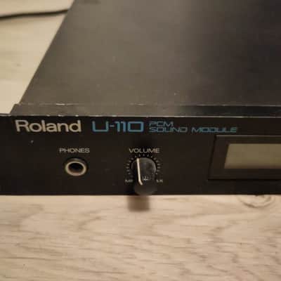 Roland U-110 PCM Sound Module 1988 - 1990 - Black
