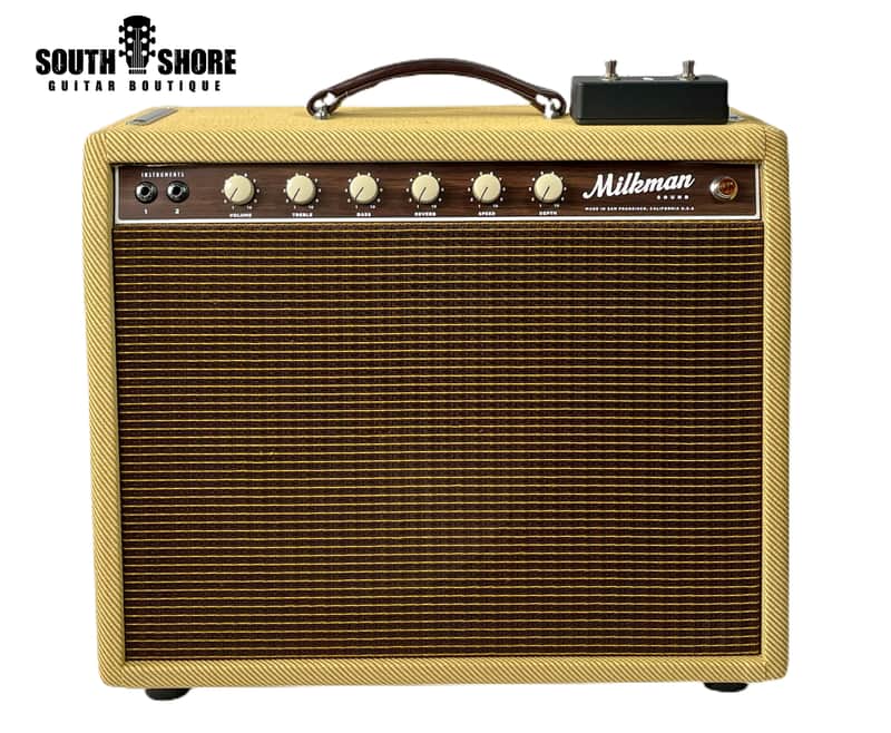 Milkman Sound Half Pint Tweed w/ Walnut Faceplate 5W w/ Attenuator Class A NEW (Authorized Dealer) image 1