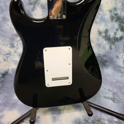 2008 Made in Mexico Fender Stratocaster Black Maple Pro Setup New Strings New Deluxe Fender Gigbag image 14