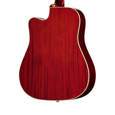 Epiphone Hummingbird Standard EC - Cherry Sunburst image 3