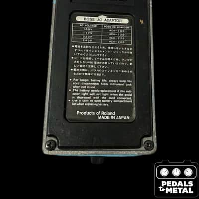 Boss CE-2 Chorus (Black Label) 1979 - 1984 - Blue - X18567 image 6