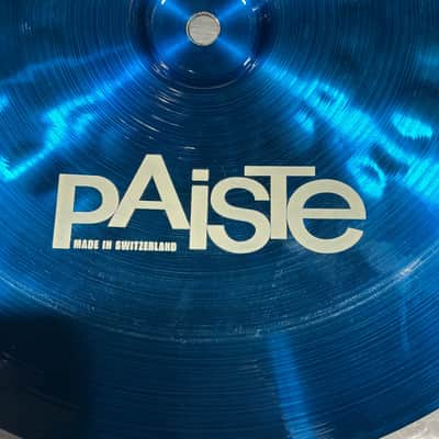 14” Paiste Color Sound 900 Blue China OPEN BOX image 7