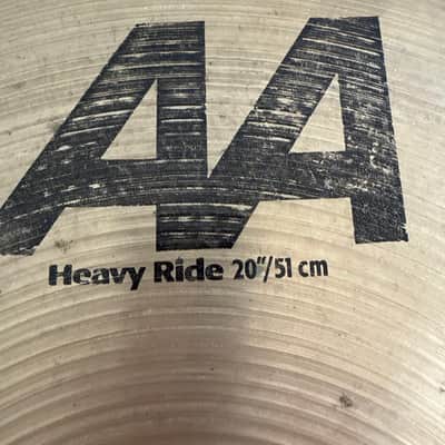 Sabian 20" 2890g AA Medium Heavy Ride Cymbal 1985 - 2001 - Natural image 2