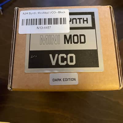AJH Minimod VCO Voltage Controlled Oscillator - Transistor Core - Eurorack - Black image 2