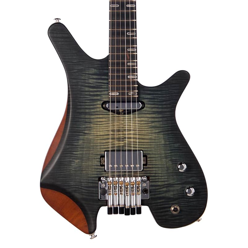Liggett Guitars Custom Galaxy Headless - Satin Denim Burst - Hand Made Boutique Electric - USED! image 1