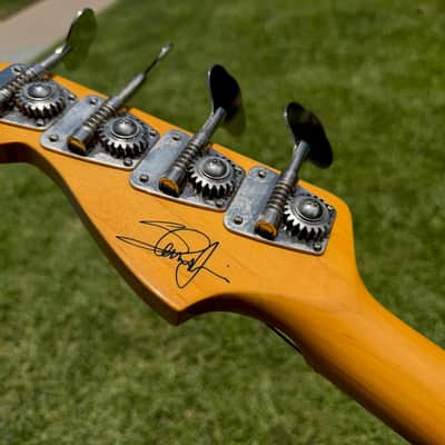 2014 Fender Steve Harris Blue Sparkle P Bass - MIJ Japan -Iron Maiden image 13