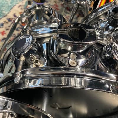 DW/Hart Dynamics Rick Allen's Def Leppard, 2002 "X" Tour Drum Set (#3). Autographed by the whole band. Authenticated! image 11