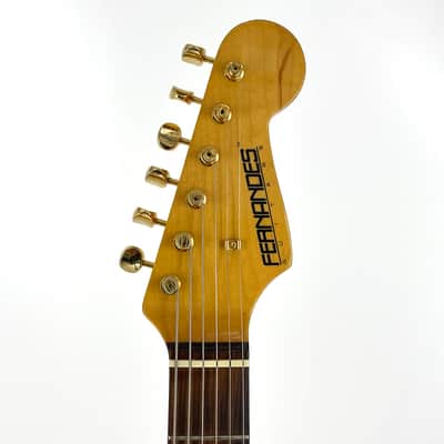 1999 Fernandes R-8G Stratocaster - Aztec Gold image 7