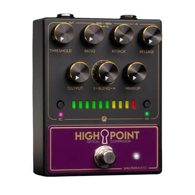 Walrus Audio Highpoint Optical Compressor Pedal - Black image 3