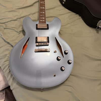 Epiphone Dave Grohl DG-335 Electric Guitar (with Case) 2026 - Pelham Blue image 1