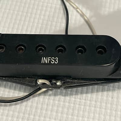2004 Korean Ibanez RG370DX RG Series INFS3 Black Middle Single Coil Guitar Pickup 6.28k image 4