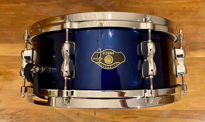 Tama Superstar Snare Drum 14x5.5 - Midnight Blue image 1