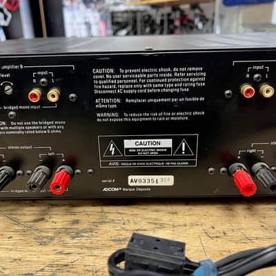 Used Adcom GFA-2535 Stereo Power Amp Amplifier Made in the USA image 10